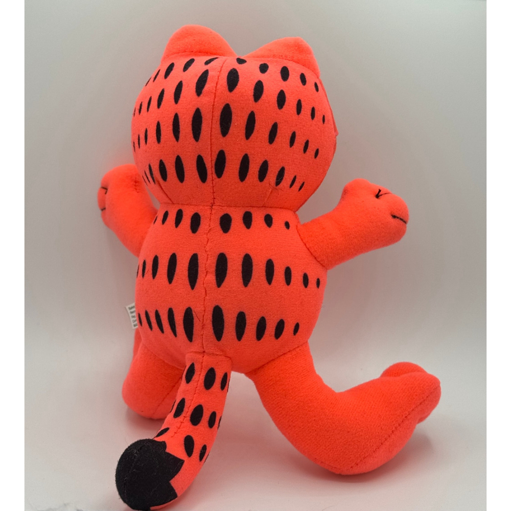 Garfield‎ Plush Toy Neon Orange Black Official - Picture 3 of 6